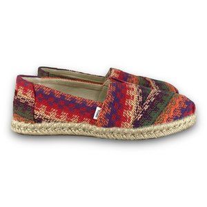 Toms Multicolor Woven Flats
